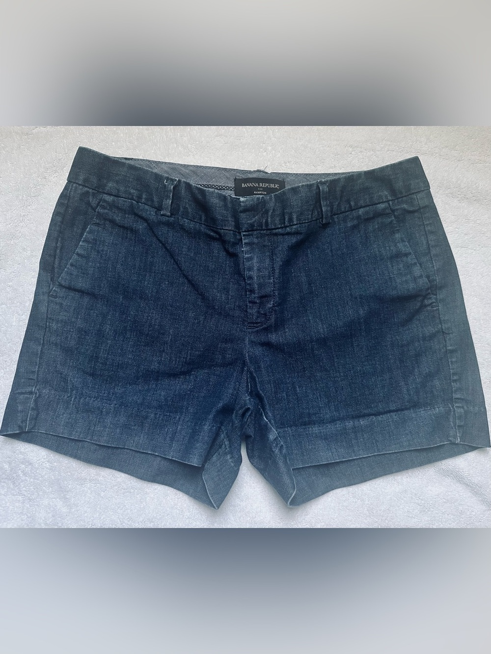 Banana Republic Women's Dark Indigo Denim Shorts